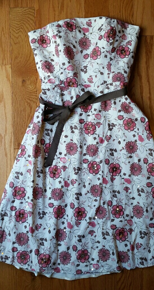 Loft strapless dress